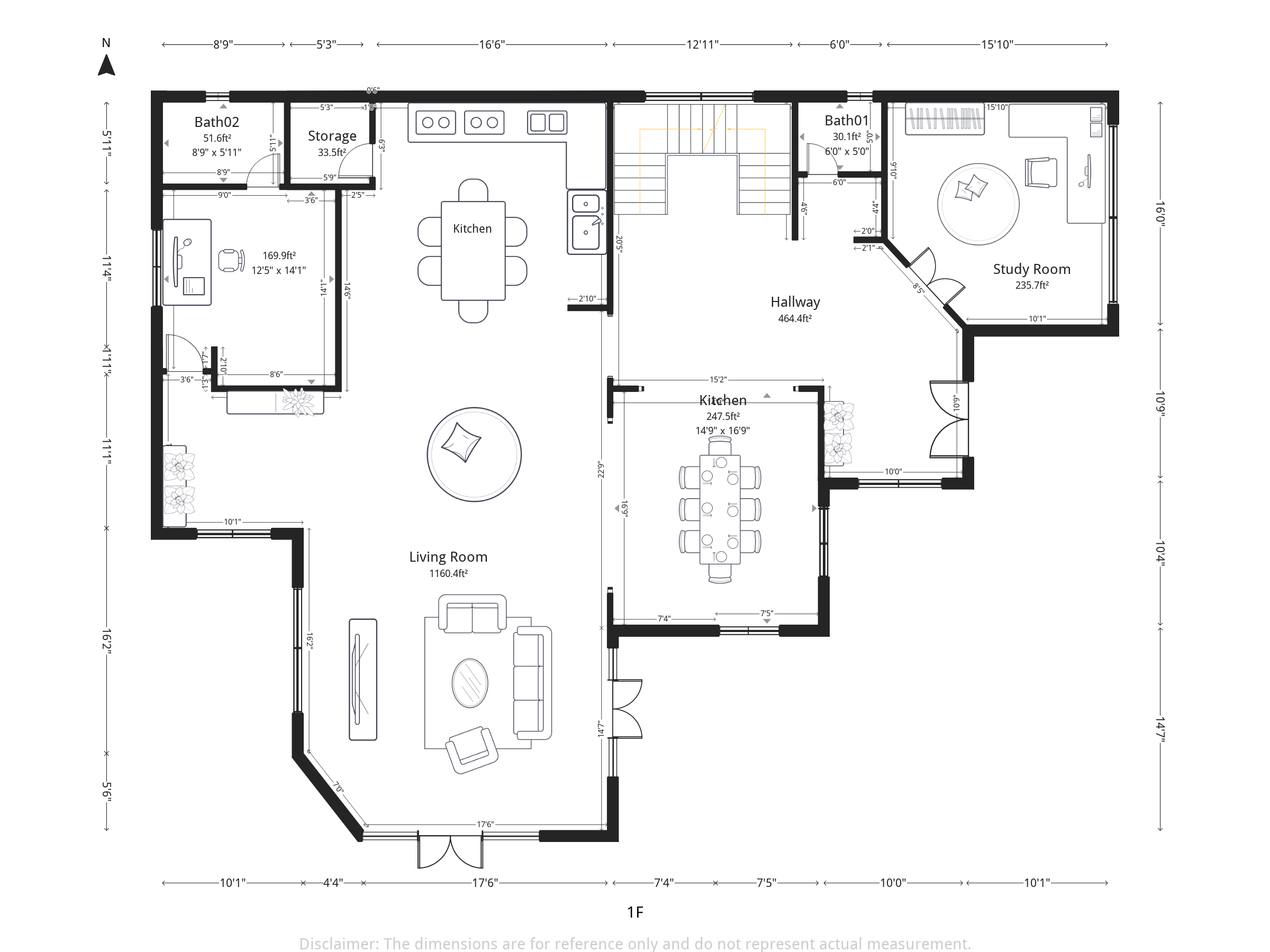 Floor Plan - 1F